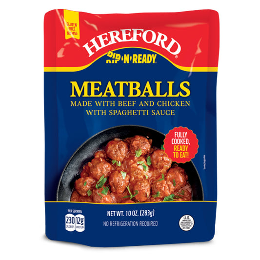 Hereford Meatballs with Spaghetti Sauce