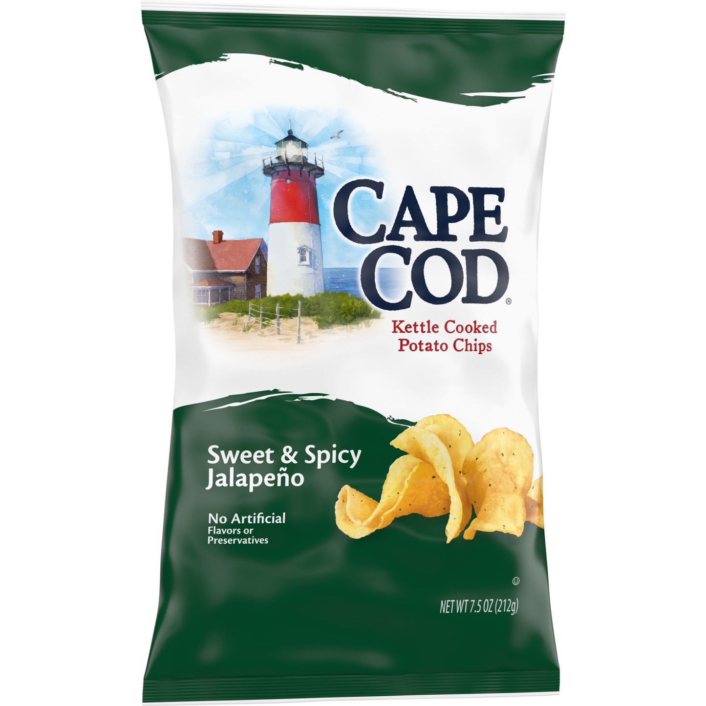 Cape Cod Potato Chips, Sweet & Spicy Jalapeno Kettle Chips