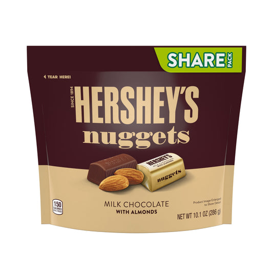 Hershey's Nuggets Milk Chocolate Almond Candy