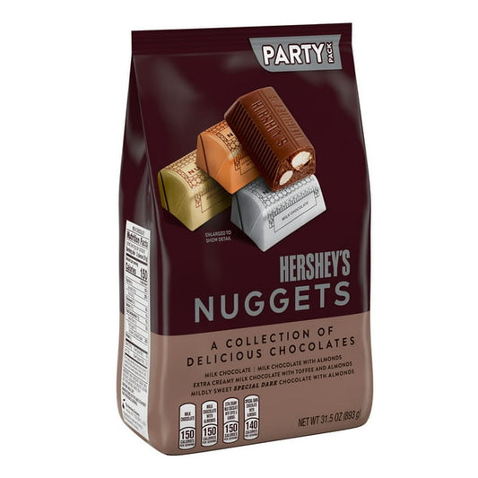 Hershey's, Nuggets Assorted Chocolate Candy Mix, Bulk Party Pack