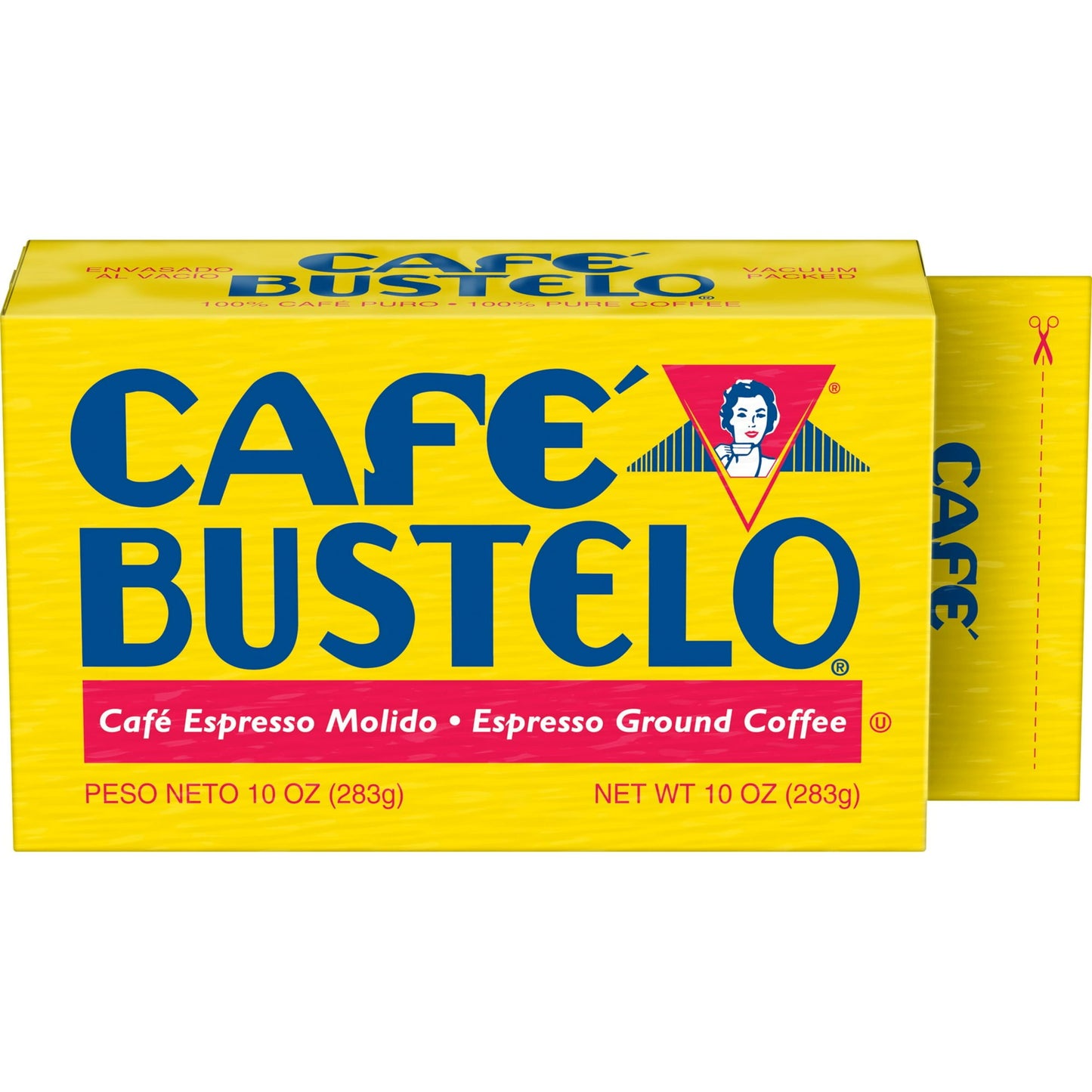 Caf? Bustelo, Espresso Style Dark Roast Ground Coffee, Brick