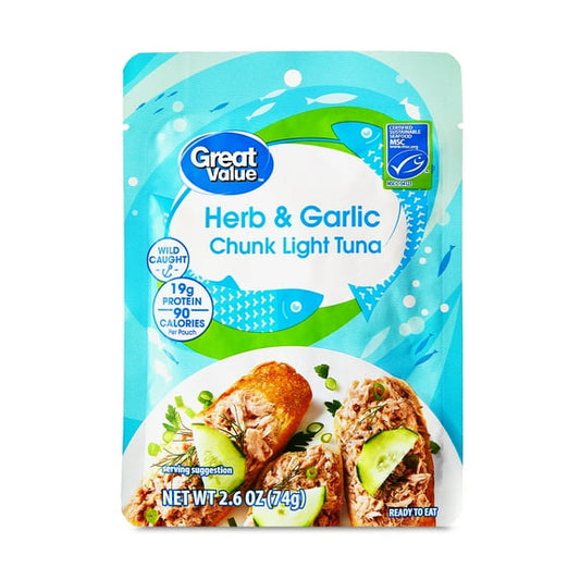 Great Value Herb and Garlic Chunk Light Tuna