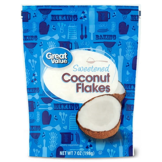 Great Value Sweetened Coconut Flakes