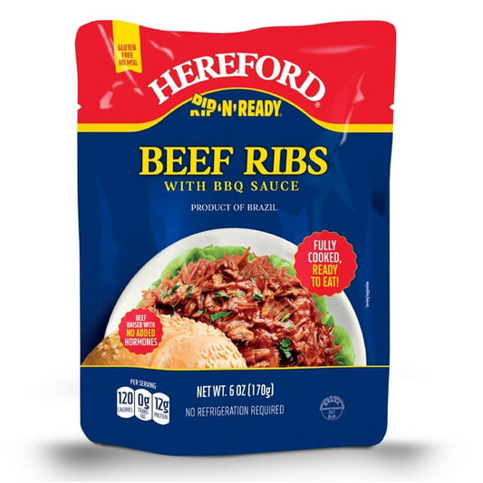 Hereford Beef Ribs with BBQ Sauce?