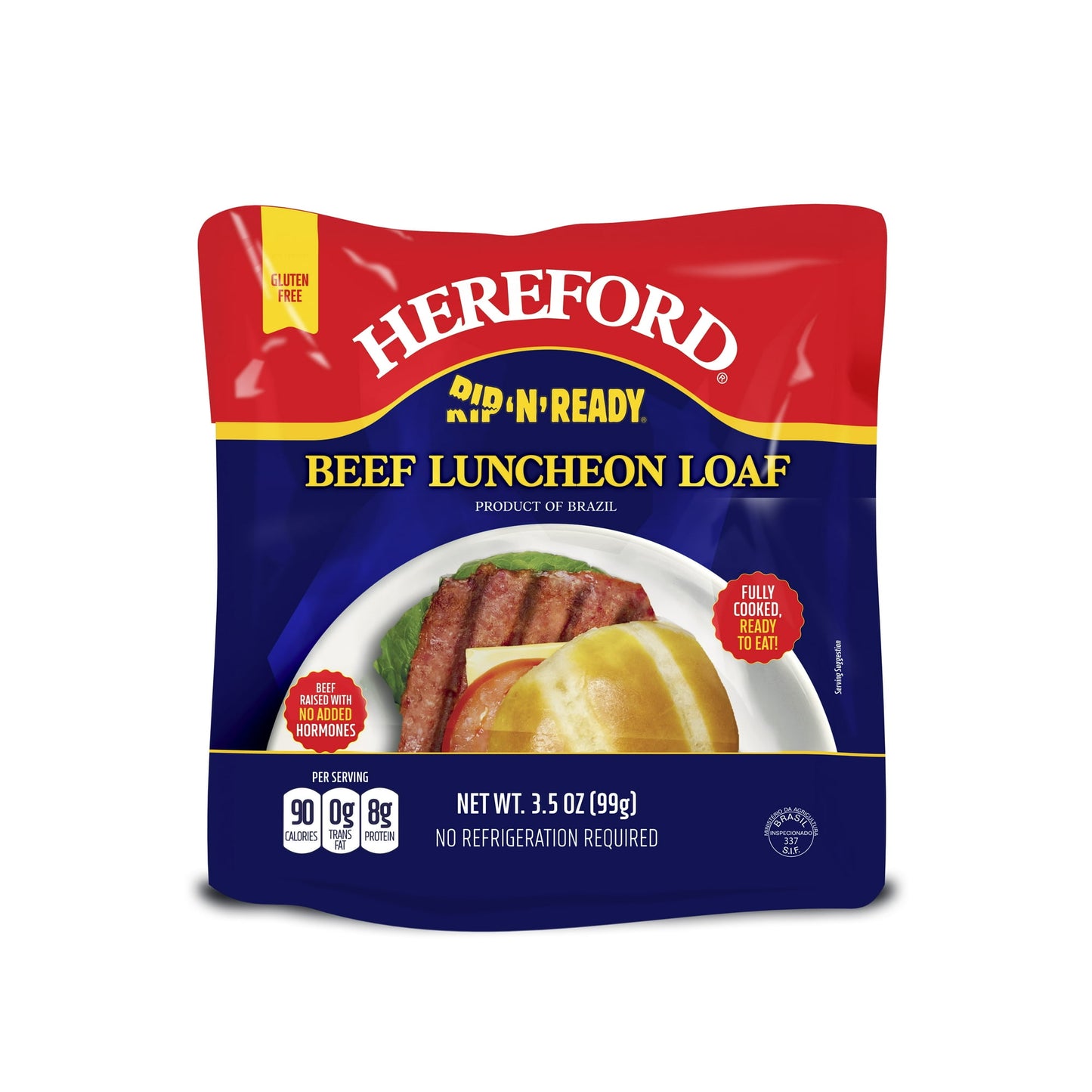 Hereford Fully Cooked Beef Luncheon Loaf