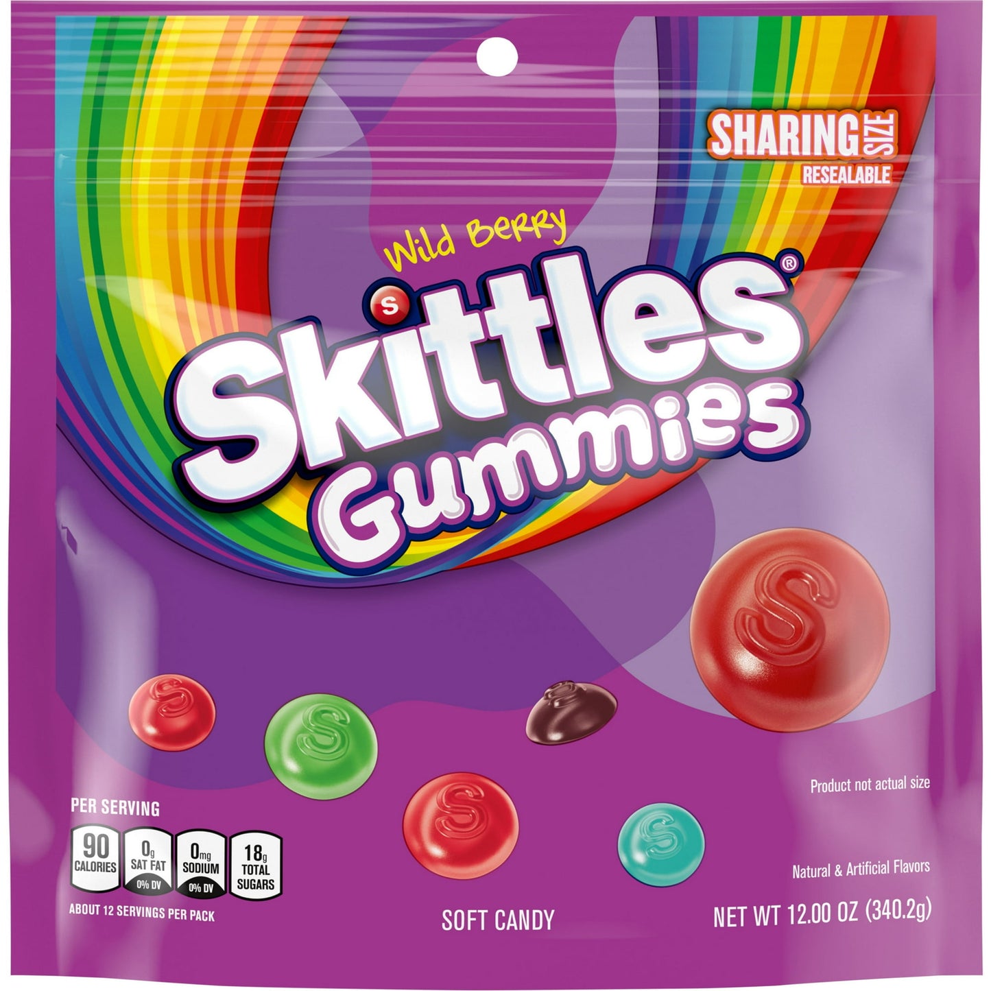 Skittles Wild Berry Gummy Candy