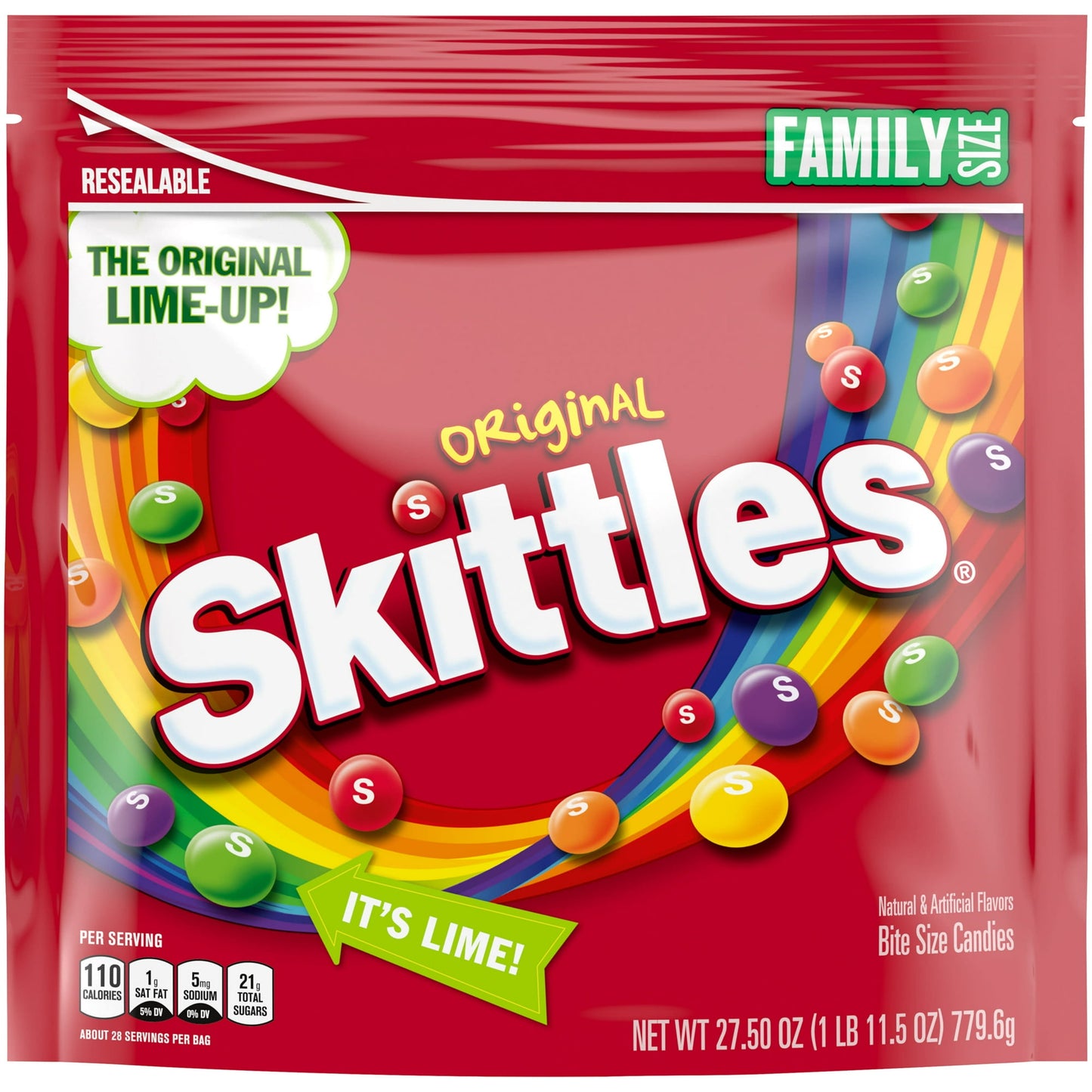 Skittles Original Chewy Candy, Family Size