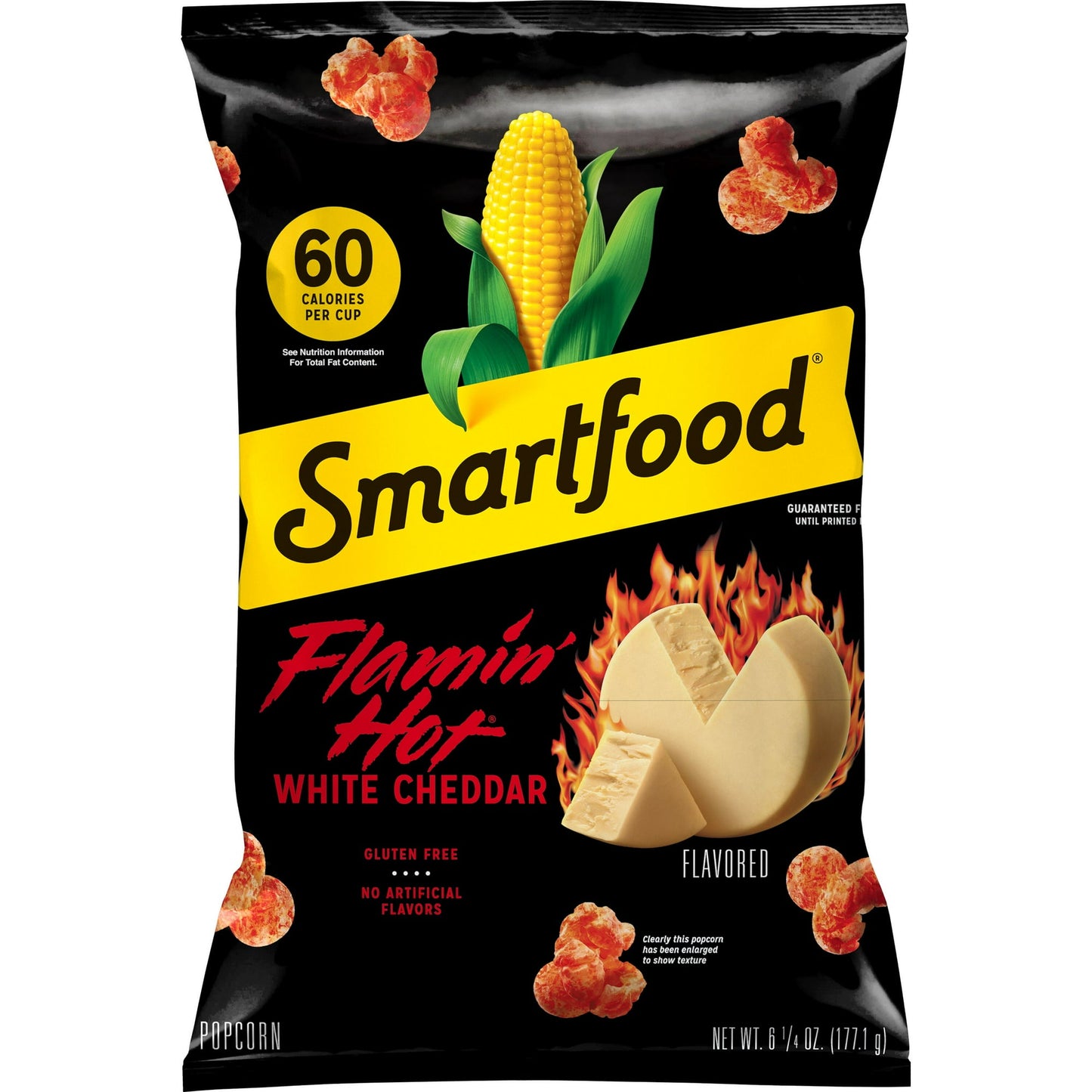 Smartfood Popcorn Flamin' Hot White Cheddar
