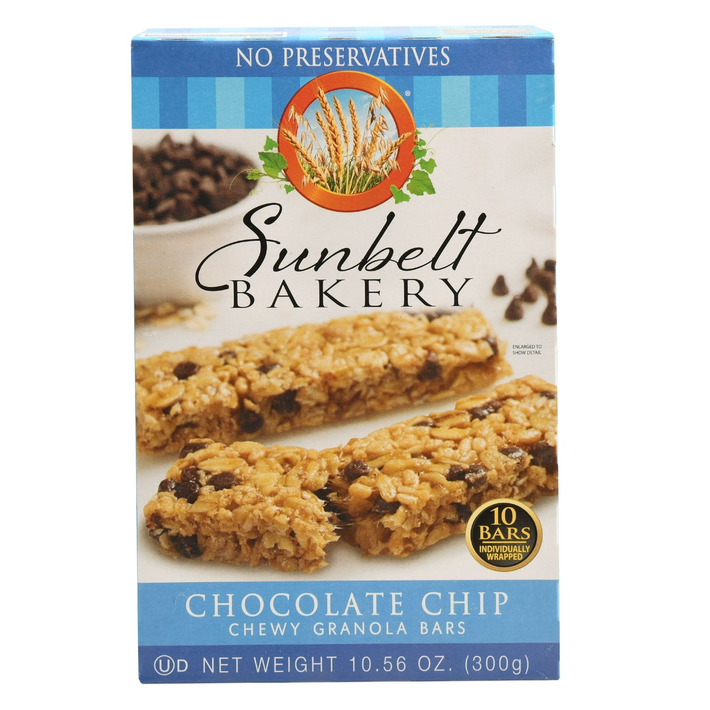 Sunbelt Bakery Chocolate Chip Chewy Granola Bars, 10ct