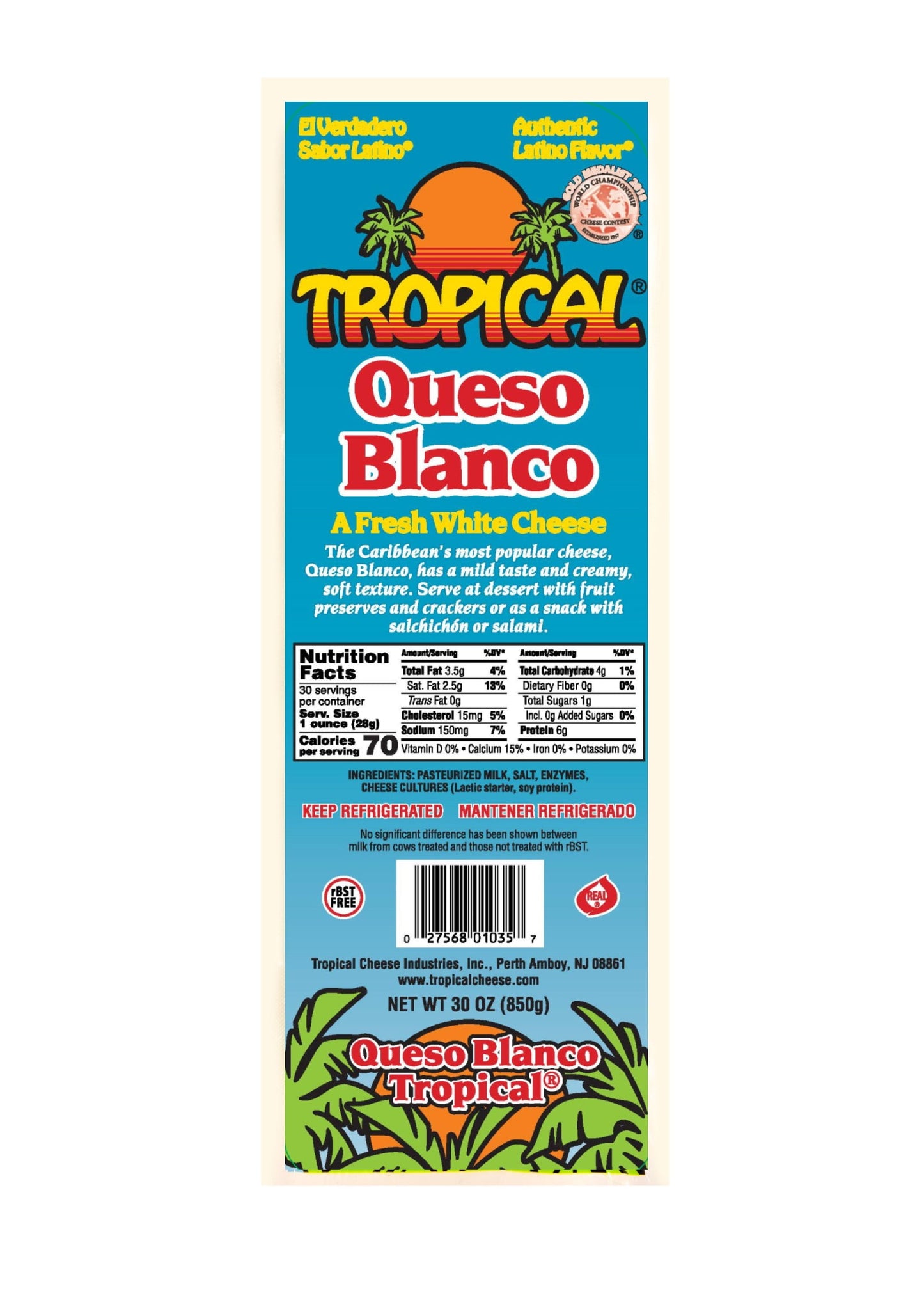 Tropical Queso Blanco