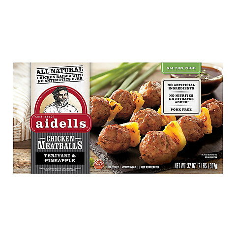 Aidells Teriyaki & Pineapple Chicken Meatballs