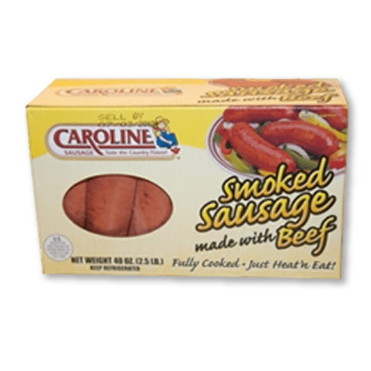 Caroline Smoked Beef Sausage