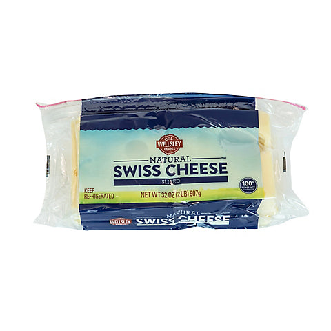 Wellsley Farms Sliced Swiss Cheese
