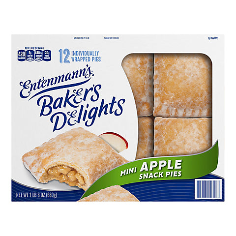 Entenmanns Mini Apple Pie, 12ct.