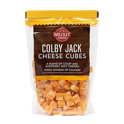 Wellsley Farms Colby Jack Cheese Cubes