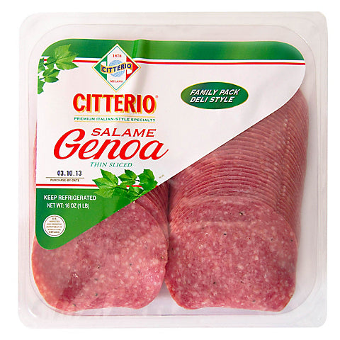 Citterio Genoa Salame 
