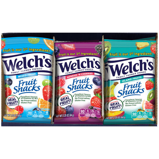 Welch's Fruit Snacks Tray, 20 ct.