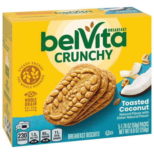 belVita Toasted Coconut Breakfast Biscuits