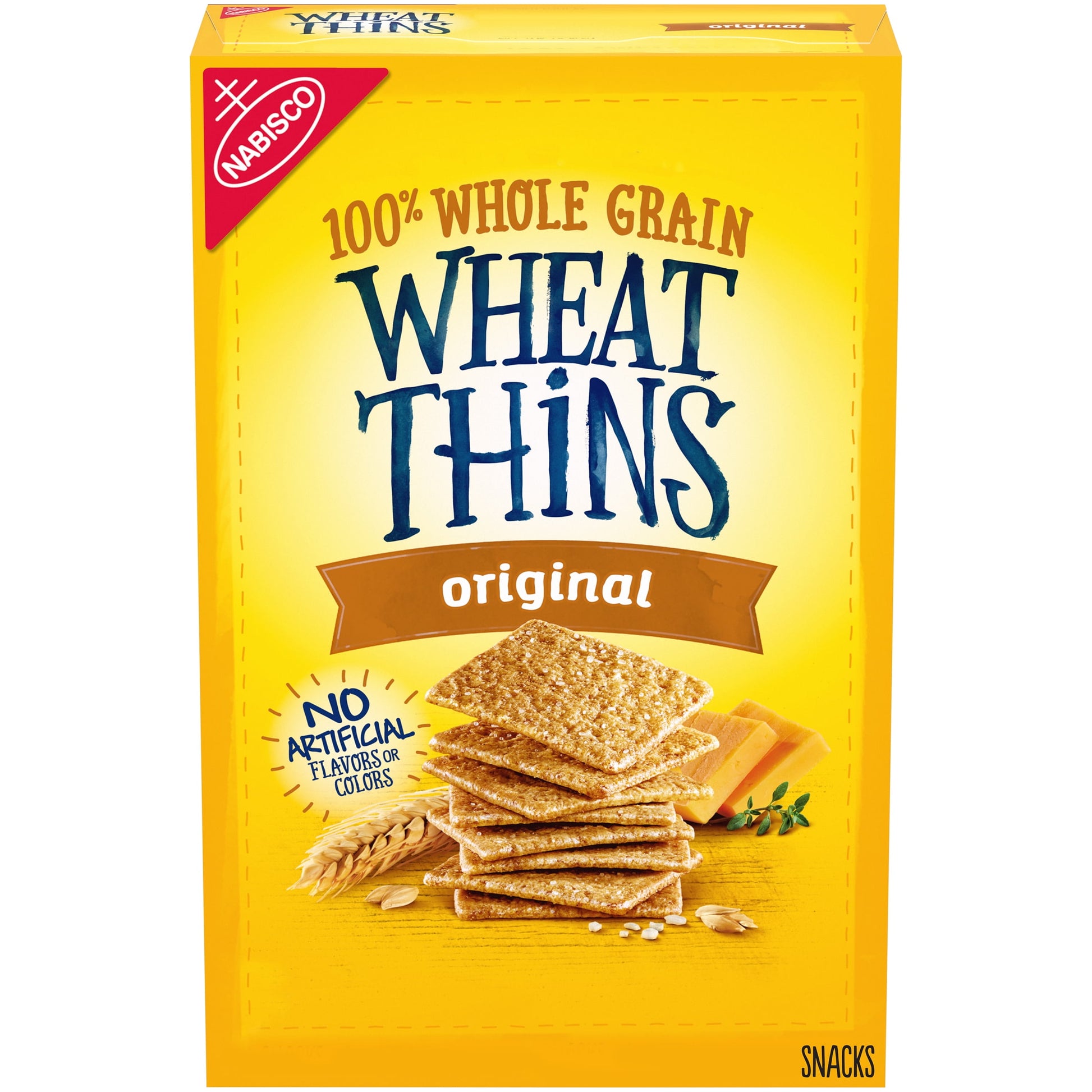 Wheat Thins Whole Grain Wheat Crackers