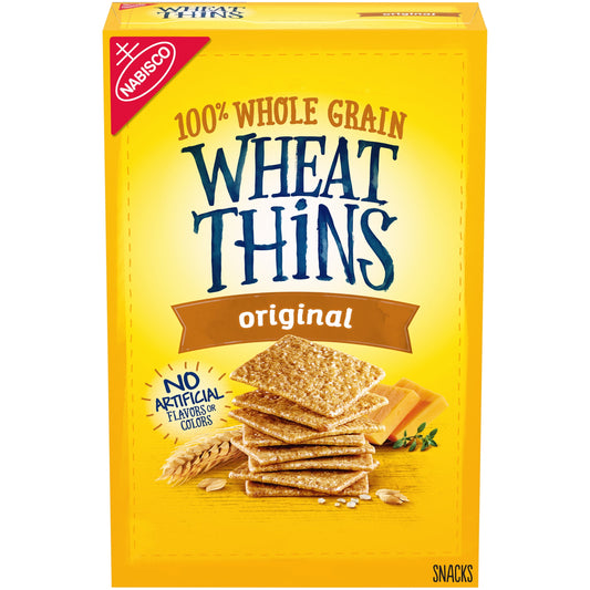 Wheat Thins Whole Grain Wheat Crackers
