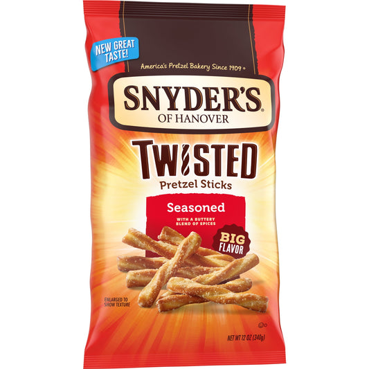 Snyder's of Hanover Seasoned Twisted Pretzel Sticks