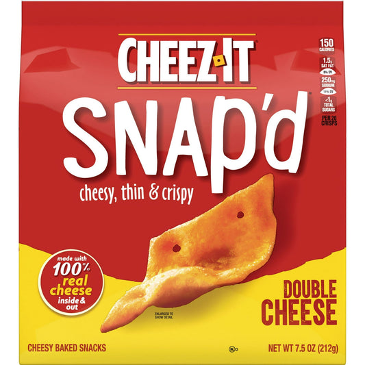 Cheez-It Snap'd Double Cheese Cheese Cracker Chips