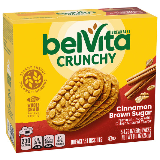 belVita Cinnamon Brown Sugar Breakfast Biscuits