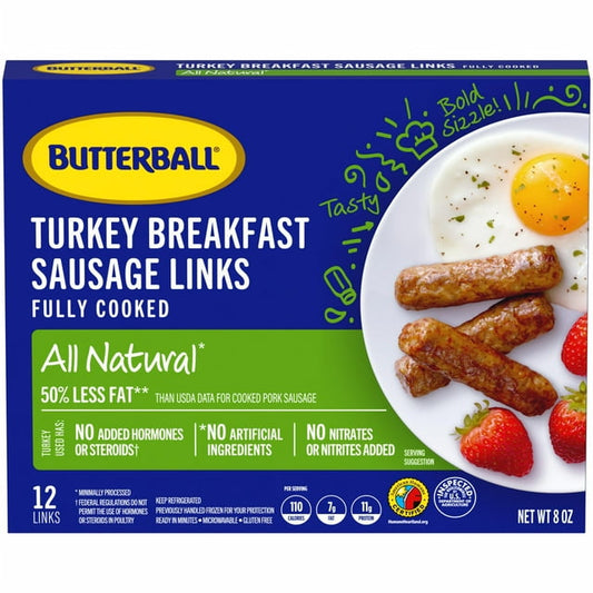 Butterball All Natural Turkey Sausage Links