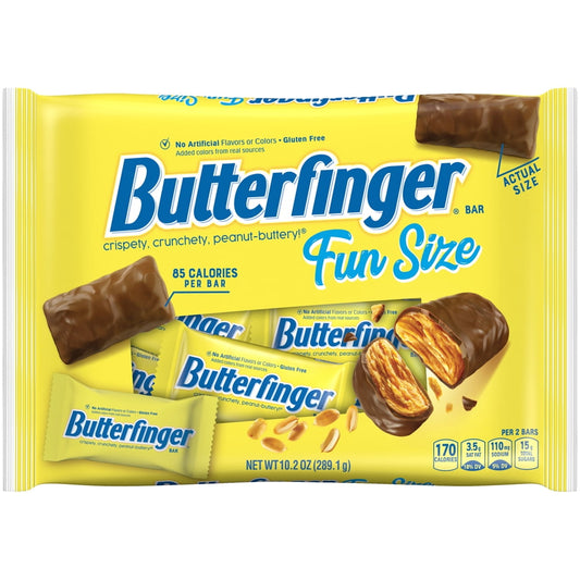 Butterfinger Size Candy Bars