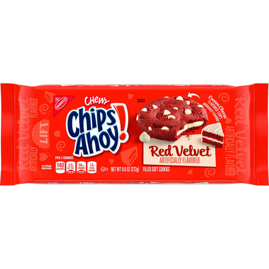 CHIPS AHOY! Chewy Red Velvet Cookies