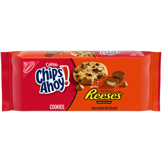 Chips Ahoy! Chewy Chocolate Chip Cookies With Reese'S Peanut Butter Cups