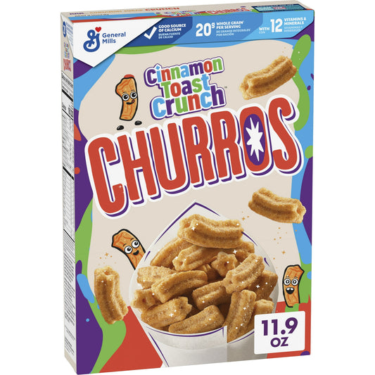 Churros Cinnamon Toast Crunch Cereal