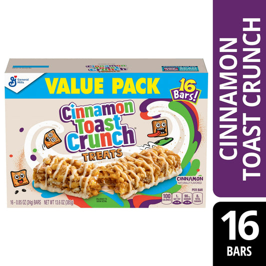 Cinnamon Toast Crunch Cereal Treat Bars 16ct