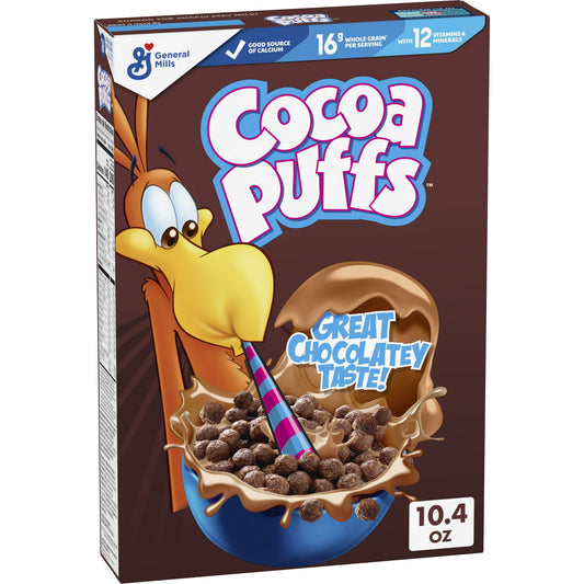 Cocoa Puffs, Chocolate Cereal