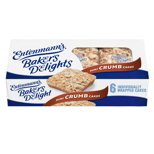 Entenmanns Mini Crumb Cake, 6ct.
