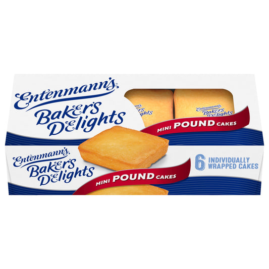 Entenmanns Mini Pound Cake, 6ct