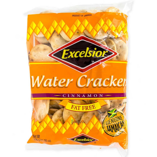 Excelsior Genuine Jamaican Water Crackers Cinnamon