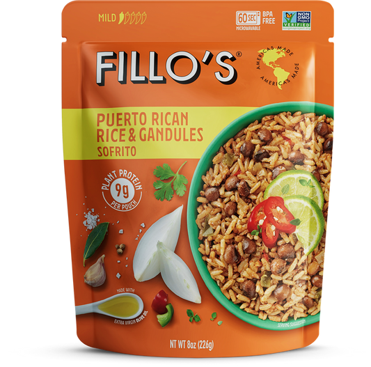 FILLO'S Puerto Rican Rice and Pigeon Peas Gandules