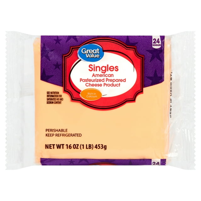 GV Singles American Pasteurized Cheese 24ct.