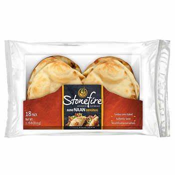 Stonefire Mini Naan Flatbread, 18ct
