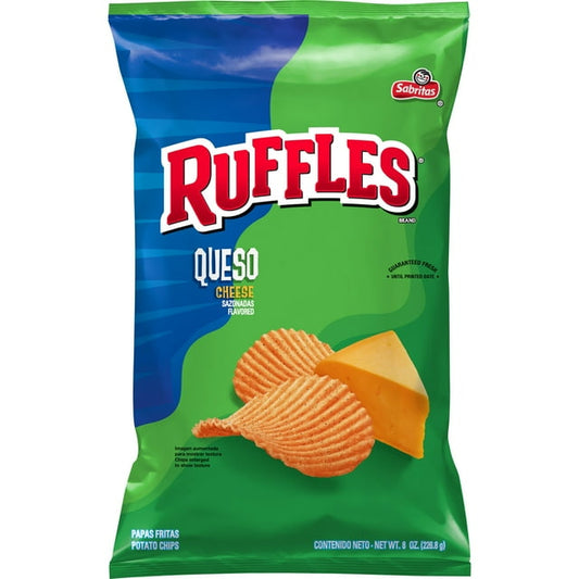 Ruffles Queso Cheese Potato Chips