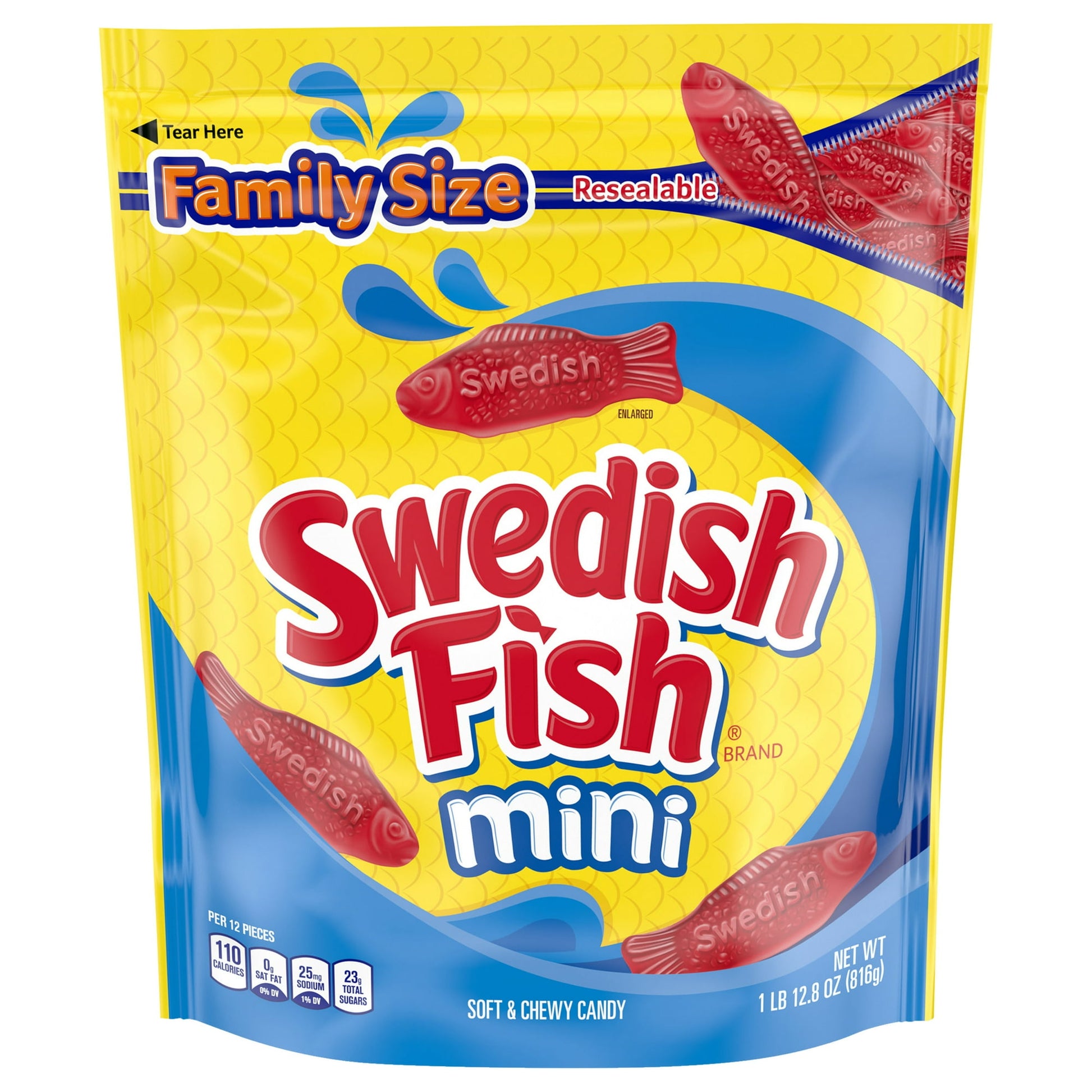 Swedish Fish Mini Soft & Chewy Candy 