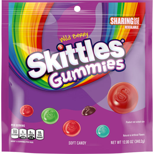 Skittles Wild Berry Gummy Candy
