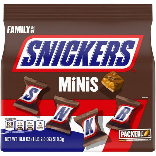 Snickers Minis Family Size 