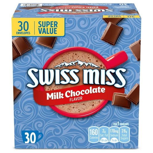 Swiss Miss Classics Milk Chocolate Hot Cocoa Mix, 30pk