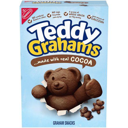 Teddy Grahams Chocolate Graham Snacks