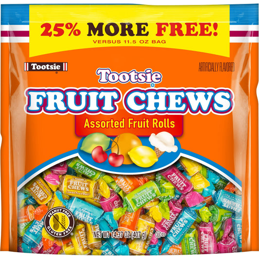 Tootsie Roll Fruit Chews Assorted Fruit 
