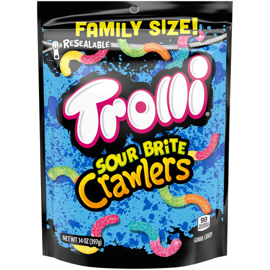 Trolli Sour Brite Crawlers Gummy Worms