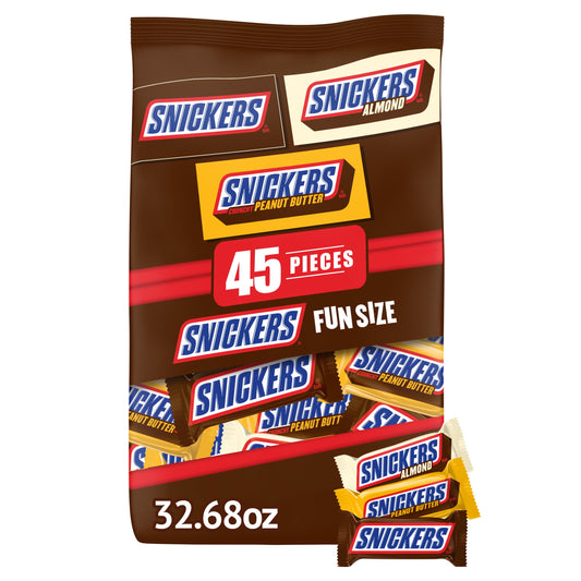 Snickers Fun Size Variety Pack 45ct