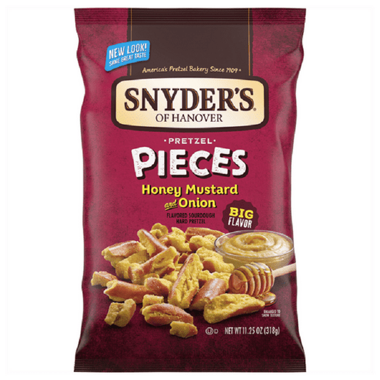 Snyder's of Hanover Honey Mustard and Onion Pretzel Pieces